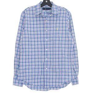 Ralph Lauren Mens Shirt Preppy Traditional Classic Easter Button Up Plaid Medium